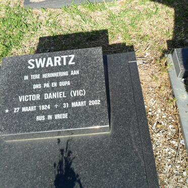 SWARTZ Victor Daniel 1924-2002