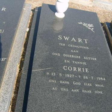 SWART &quot;Corrie&quot; 1927-1984