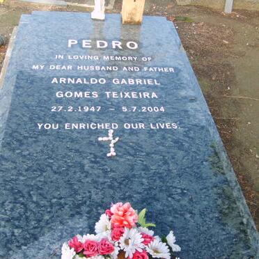 TEIXEIRA Arnaldo Gabriel Gomes 1947-2004