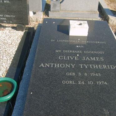 TYTHERIDGE Clive James Anthony 1943-1974