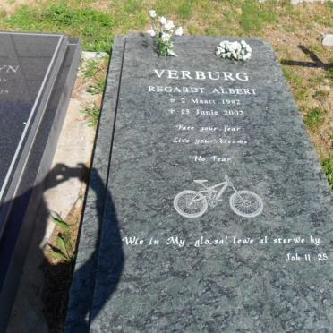 VERBURG Regardt Albert 1982-2002