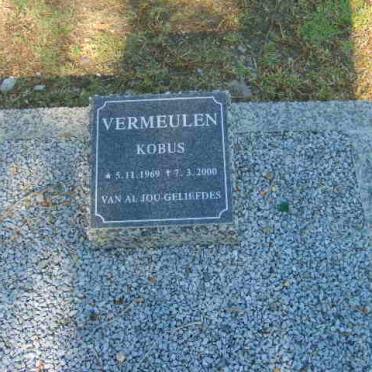 VERMEULEN Kobus 1969-2000