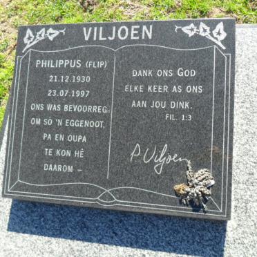 VILJOEN Philippus 1930-1997