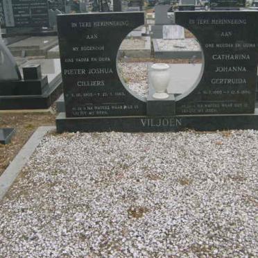 VILJOEN Pieter Joshua Cilliers 1903-19?? &amp; Catharina Johanna Gertruida 1903-1984