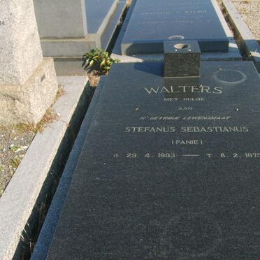 WALTERS Stefanus Sebastianus 1903-1975