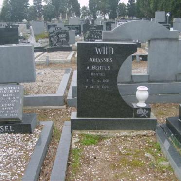 WIID Johannes Albertus 1901-1978