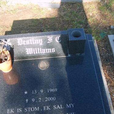 WILLIAMS Benny F.C. 1969-2000