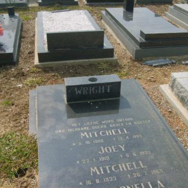 WRIGHT Mitchell 1906-1993 &amp; Joey 1913-1993 :: WRIGHT Mitchell 1933-1969 :: WRIGHT ??