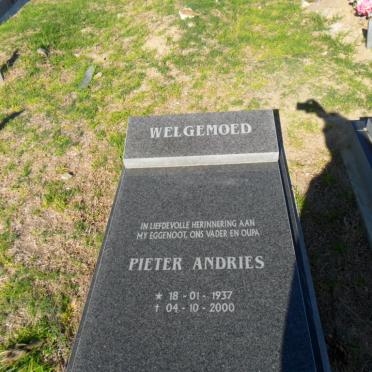 WELGEMOED Pieter Andries  1937-2000