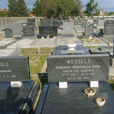 WESSELS Hendrina Petronella nee VAN JAARSVELD 1915-1983