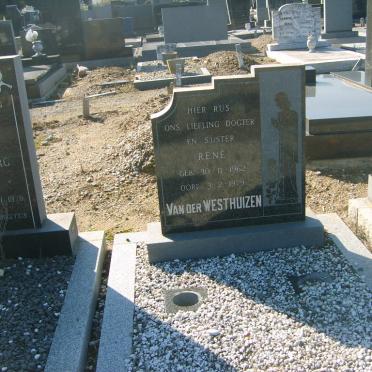 WESTHUIZEN Rene, van der 1962-1979