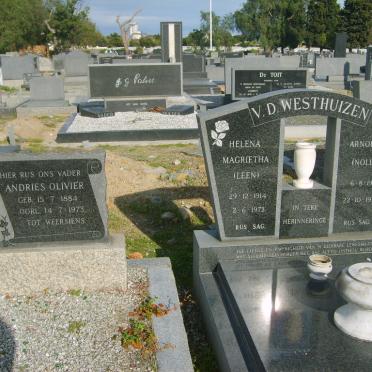 WESTHUIZEN Arnoldus, v.d. 1913-1974 &amp; Helen Margrietha 1914-1973