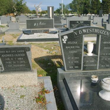 WESTHUIZEN Arnoldus, v.d. 1913-1974 &amp; Helen Margrietha 1914-1973