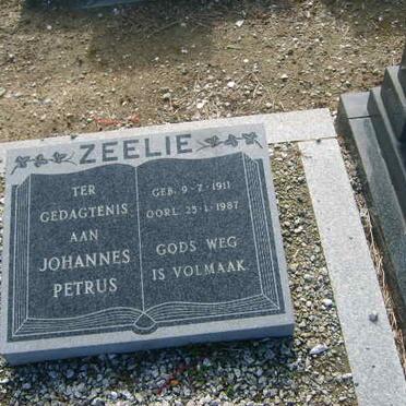 ZEELIE Johannes Petrus 1911-1987