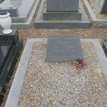 ZYL Davina Petronella, van 1879-1981