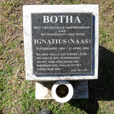 BOTHA Ignatius 1964-2000