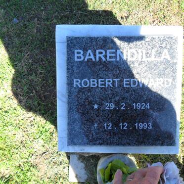 BARENDILLA Robert Edward 1924-1993