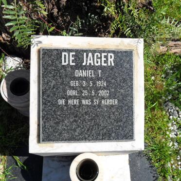 JAGER Daniel T., de 1924-2002