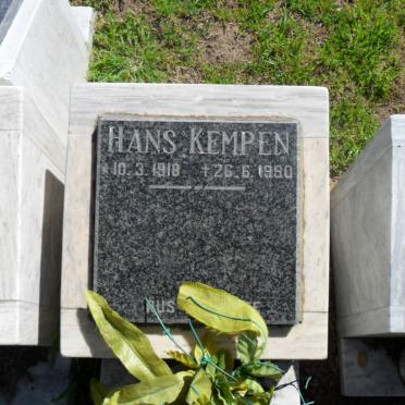 KEMPEN Hans 1918-1990