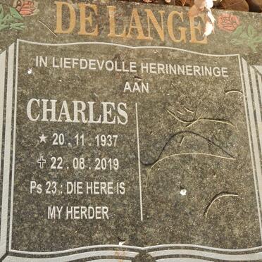 LANGE Charles, de 1937-2019