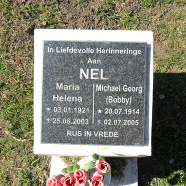 NEL Michael Georg 1914-2005 &amp; Maria Helena 1921-2003