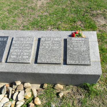 OSBORN Benjamin :: DE LA HARPE John F.C. :: DE VILLIERS ?