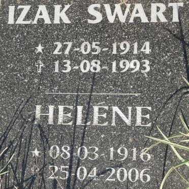 SWART Izak 1914-1993 &amp; Helene 1916-2006