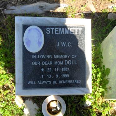 STEMMETT J.W.C. 1907-1999