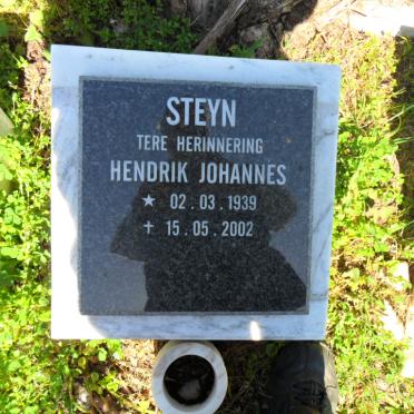 STEYN Hendrik Johannes 1939-2002