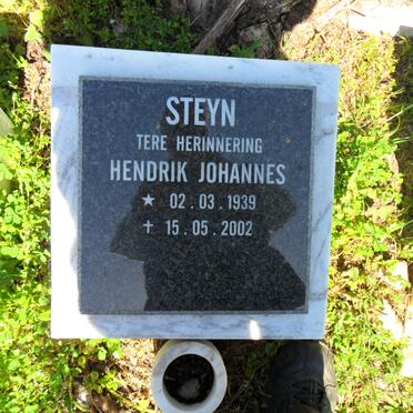 STEYN Hendrik Johannes 1939-2002