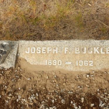 BUCKLEY Joseph F. 1890-1962