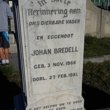 BREDELL Johan 1866-1951