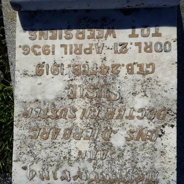 BRINK Susie 1919-1936