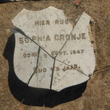 CRONJE Sophia -1947