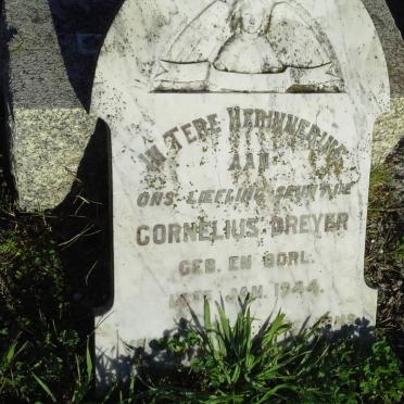 DREYER Cornelius 1944-1944
