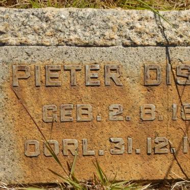 DISSEL Pieter 1881-1950