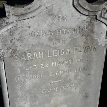 FLYNN Sarah Leiga 1885-1914