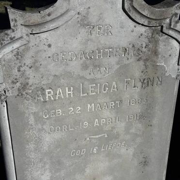 FLYNN Sarah Leiga 1885-1914