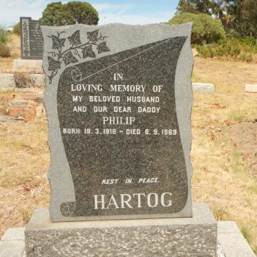 HARTOG Philip 1916-1969