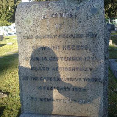 HAGERS Edward 1910-193?