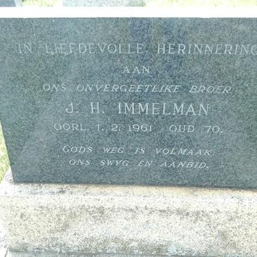 IMMELMAN J.H. -1961