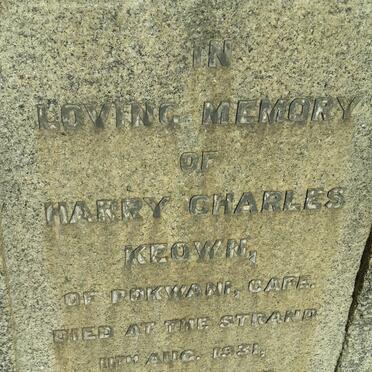 KEOWN Harry Charles -1931