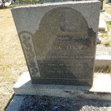 LOUW Alida 1908-1958