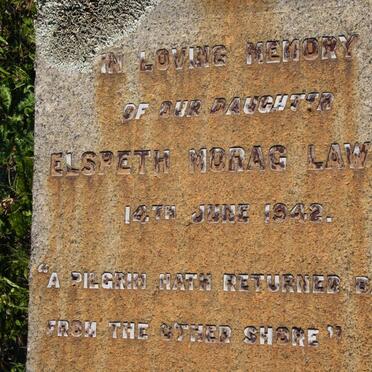 LAWRIE Elspeth Morag -1942