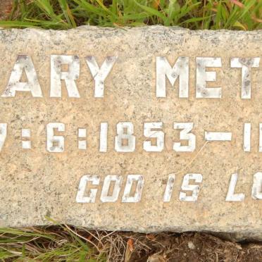 METCALFE Mary 1853-1941