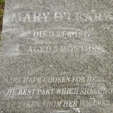 O'LEARY Mary -1947