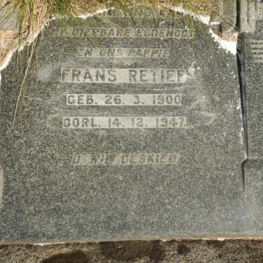 OBERHOLSTER Frans Retief 1900-1947