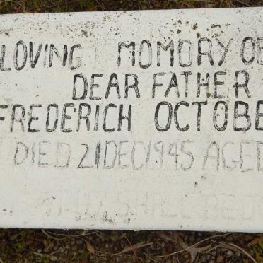 OCTOBER Frederich -1945