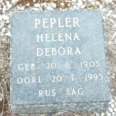 PEPLER Helena Debora 1905-1995