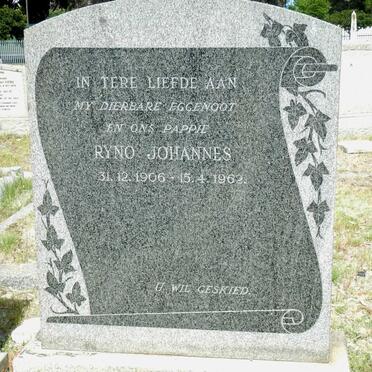 PRINS Ryno Johannes 1906-1962